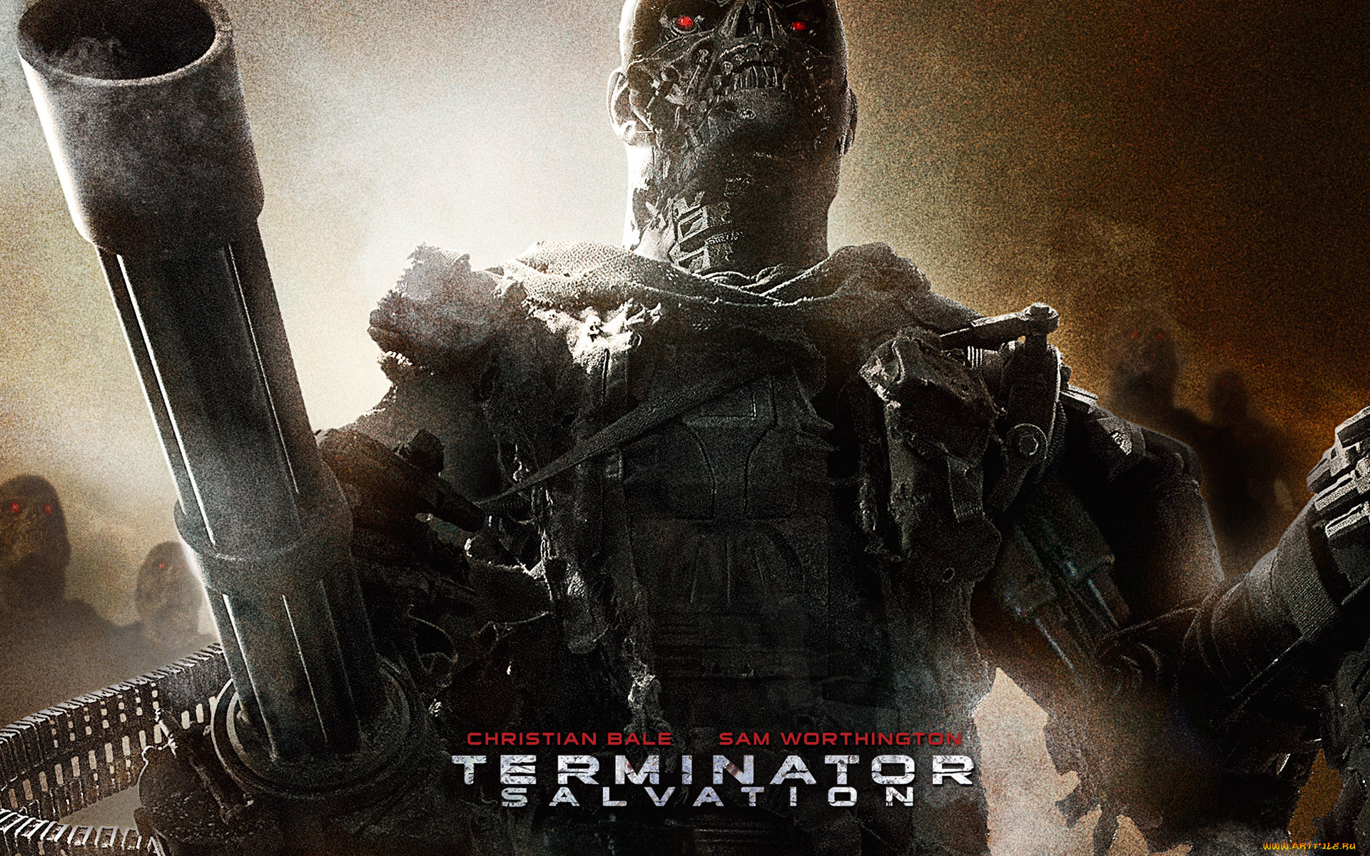 Terminator salvation. Terminator Salvation Постер игры. Терминатор Salvation. Терминатор 4. Терминатор 4 обои да придёт Спаситель.